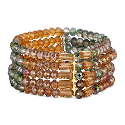 Designer multi crystal bracelet